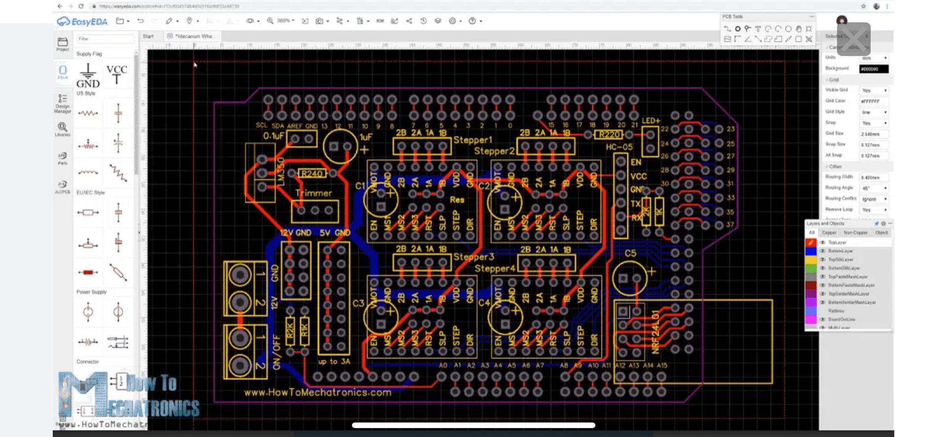 PCB Board Circuit Diagram