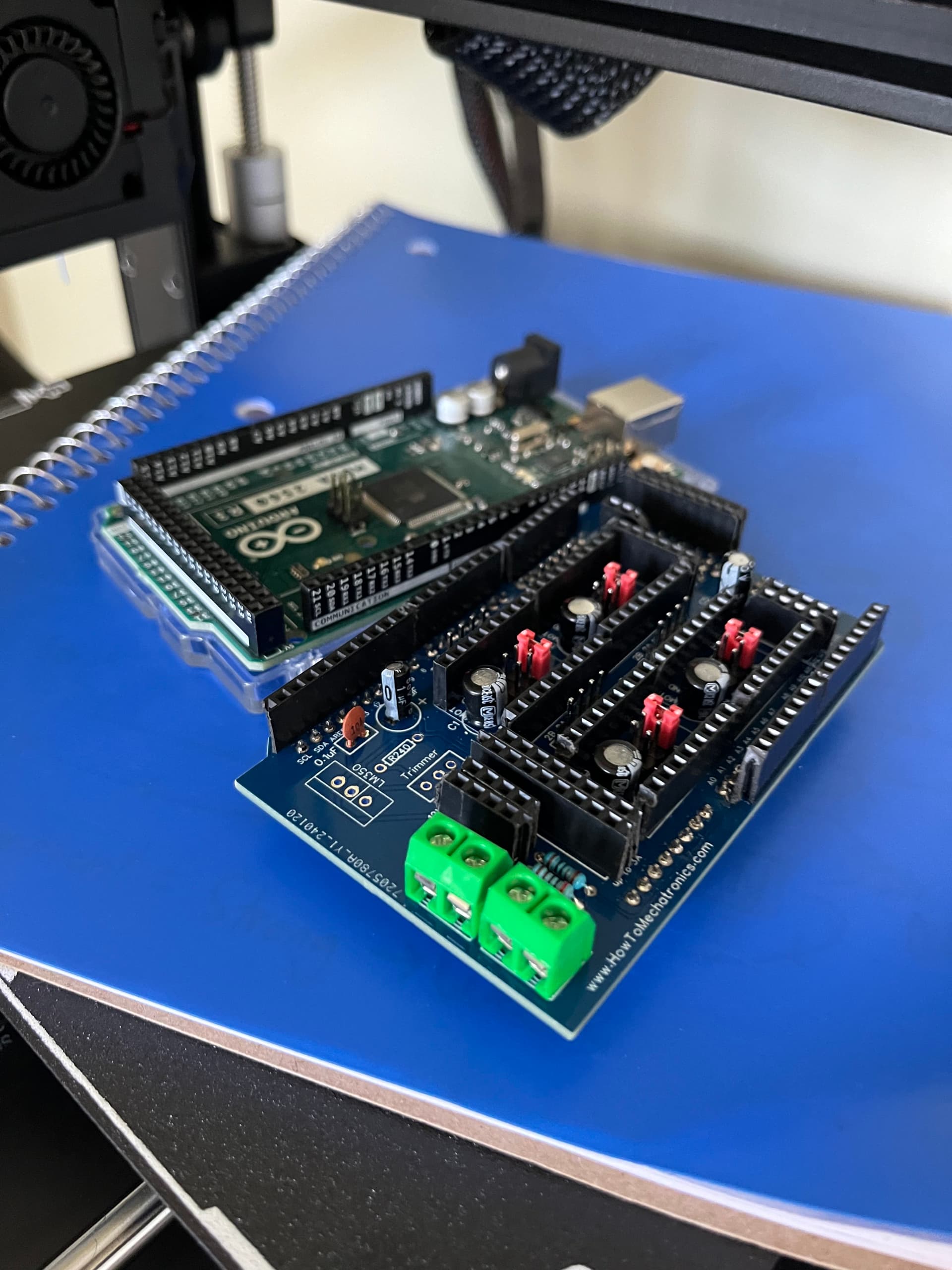 Arduino and PCB Board Base