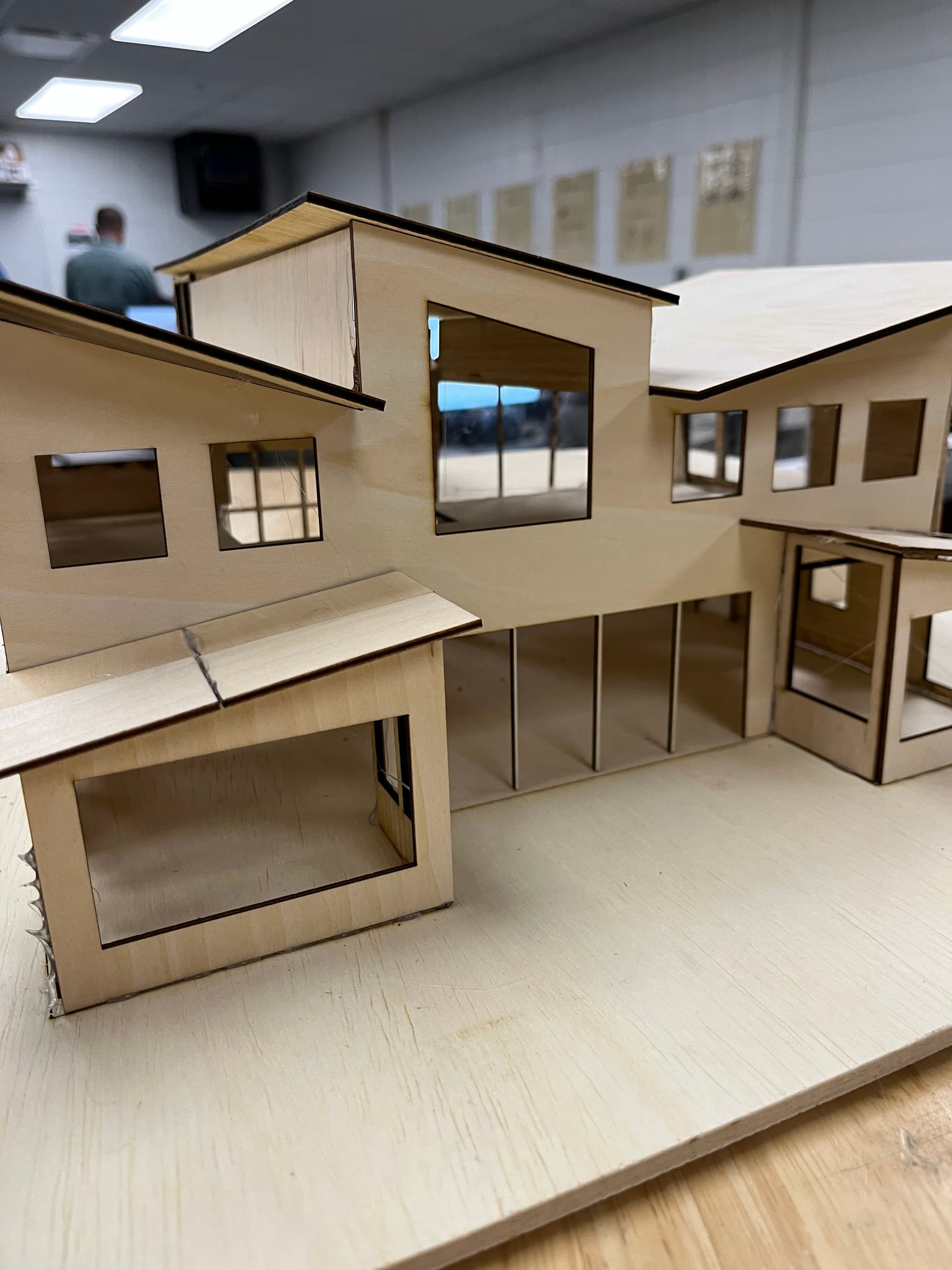 Back of Contemporary Home